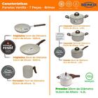 Jogo De Panelas Antiaderente Ceramic Life Smart Plus Vanilla