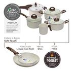 Jogo De Panelas Antiaderente Ceramic Life Smart Plus Vanilla