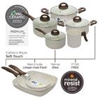 Jogo De Panelas Antiaderente Ceramic Life Smart Plus Vanilla