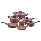 Jogo De Panelas Antiaderente Paris Vinho 8 Peças Tramontina
