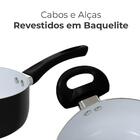 Jogo De Panelas Antiaderente Revestimento Cerâmica 6 Peças Sa