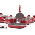 Jogo De Panelas Antiaderentes Brinox Ceramic Life Easy Vermel