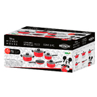Jogo De Panelas Brinox Disney Mickey Com 5 Peças Vermelho