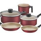 Jogo De Panelas De Alumínio Com Revestimento Interno De Antia