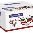 Jogo De Panelas De Alumínio Com Revestimento Interno De Antia