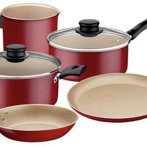 Foto de Jogo De Panelas De Alumínio Com Revestimento Interno De Antia