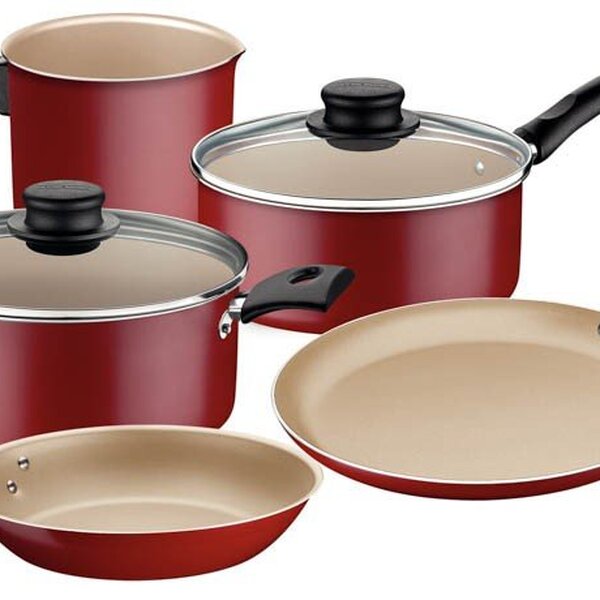 Jogo De Panelas De Alumínio Com Revestimento Interno De Antia