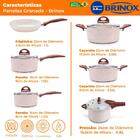 Jogo De Panelas De Indução Com Panela De Pressão 6,8l Ceramic