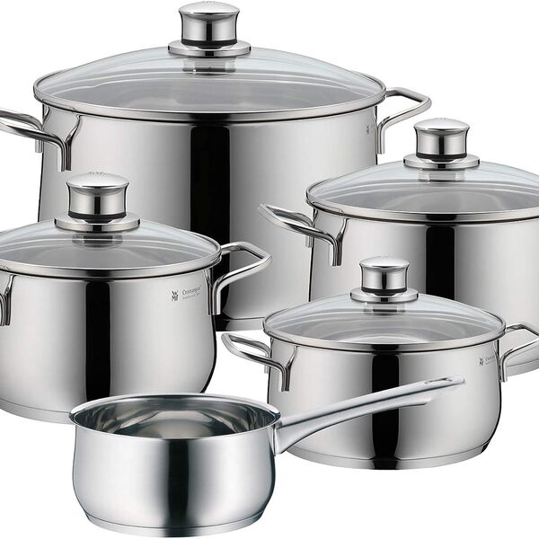 Jogo De Panelas Diadem 5 Peças Para Indução Wmf