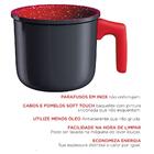 Jogo De Panelas E Leiteira Colorstone Titânio Fogão Indução A