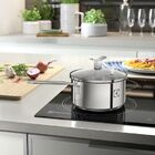 Jogo De Panelas Electrolux Inox Com 5 Peças Design Com Fundo