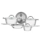 Jogo De Panelas Em Aço Inox Tramontina Opus 5 Peças