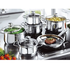 Jogo De Panelas Em Inox Wmf Diadem 6 Peças