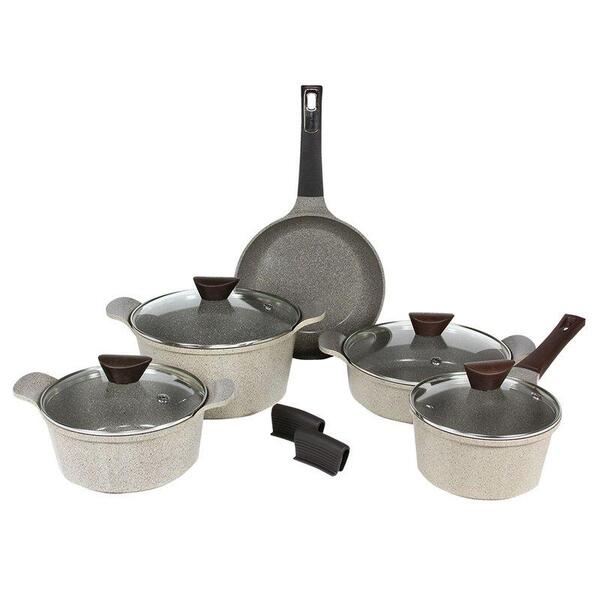 Jogo De Panelas Marble 5 Peças - Neoflam