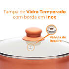 Jogo De Panelas Milano 10 Peças Revestimento Cerâmica - Casam