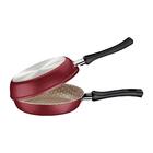 Jogo De Panelas Salvador Exclusivo Alumínio Antiaderente Verm