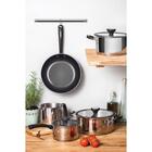 Jogo De Panelas Solar Silicone Em Aco Inox 5 Pecas Tramontina