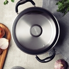 Jogo De Panelas Solar Silicone Inox Fundo Triplo 4 Peças Tram