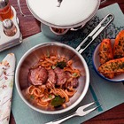 Jogo De Panelas Tramontina Aço Inox Fundo Triplo Solar 4 Peças