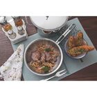 Jogo De Panelas Tramontina Allegra Em Aço Inox Com Fundo Trip