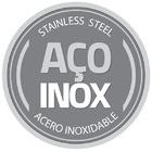 Jogo De Panelas Tramontina Grano Em Aço Inox Com Corpo Triplo