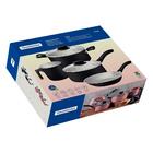 Jogo De Panelas Tramontina Linz 4 Peças Em Aluminio Antiadere