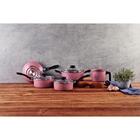 Jogo De Panelas Tramontina Linz 5 Peças Em Alumínio Antiadere