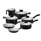 Jogo De Panelas Tramontina Linz 7 Peças Em Alumínio Antiadere