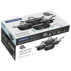 Jogo De Panelas Tramontina Mônaco Induction Em Alumínio Com R