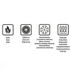 Jogo De Panelas Tramontina Mônaco Induction Em Alumínio Com R