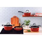 Jogo De Panelas Tramontina Mônaco Induction Em Alumínio Com R