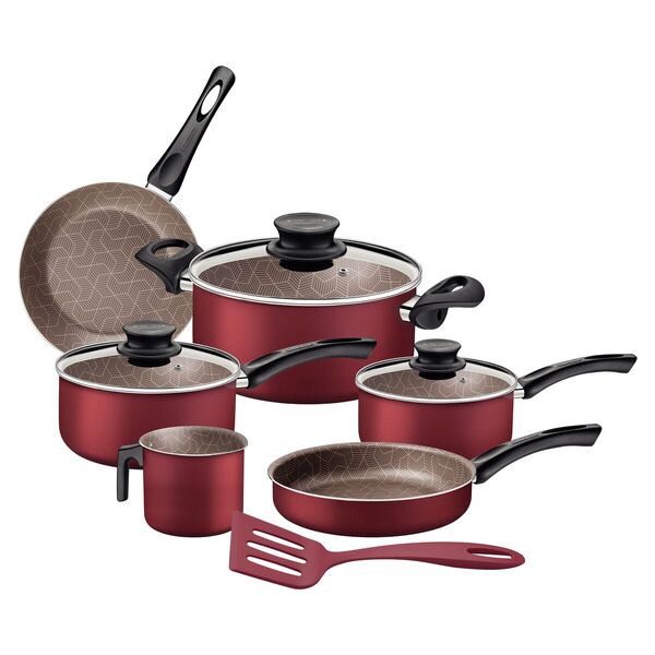 Jogo De Panelas Tramontina Paris 7 Peças Alumínio Starflon Ve