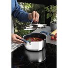 Jogo De Panelas Tramontina Romagna Aço Inox Cerâmico Black St