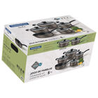 Jogo De Panelas Tramontina Sicília 5 Peças Avelã Em Alumínio