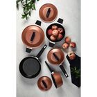 Jogo De Panelas Tramontina Spezia 5 Peças Em Alumínio Antiade