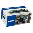 Jogo De Panelas Tramontina Spezia 5 Peças Em Alumínio Antiade