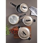 Jogo De Panelas Tramontina Spezia Induction Antiaderente Star