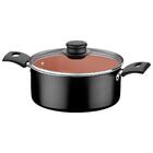 Jogo De Panelas Tramontina Turim 5 Peças Em Alumínio Antiader