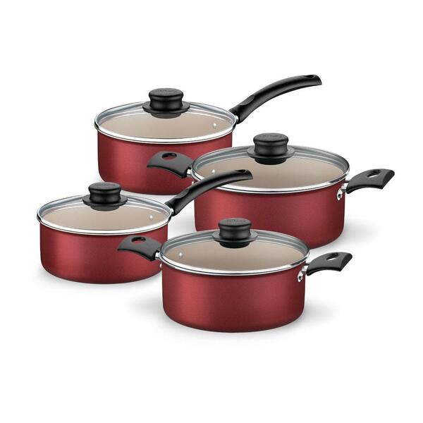 Jogo De Panelas Turim 4 Peças Alumínio Antiaderente Ptv Verme