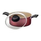 Jogo De Panelas Turim 4 Peças Alumínio Antiaderente Ptv Verme