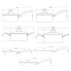 Jogo De Panelas Turim 7 Peças Alumínio Antiaderente Ptv Verme