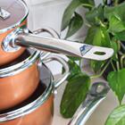 Jogo De Panelas Zahtar 5 Peças Revestimento Cerâmica - Hauskr