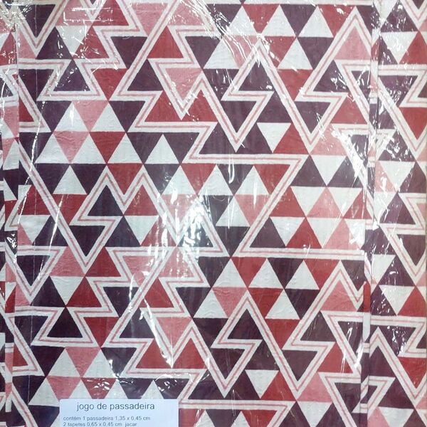 Jogo De Passadeira Base Antiderrapante  Colors V