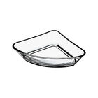 Jogo De Petisqueiras Triangular De Vidro Banquet Arte 16cm 6