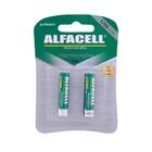 Jogo De Pilhas Recarregável Alfacell Ni-mh 1.2v Aaa 1200mah 2