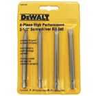 Jogo De Ponteiras Para Parafusar Com 4 Unidades - Dw-2100 - D