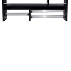 Jogo De Porta Tempero Suspenso Em Mdf Preto + 12 Frascos De 2