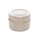 Jogo De Porta-temperos Em Aço Inox Com Tampa Acrílico E Supor