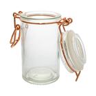 Jogo De Potes De Vidro Hermético Porta Tempero Com Suporte In