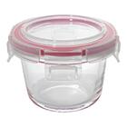 Jogo De Potes De Vidro Hermético Redondo 15 Peças 200ml - Cas